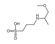 3-(1-methoxypropan-2-ylamino)propane-1-sulfonic acid Structure