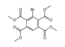 tetramethyl 3-bromobenzene-1,2,4,5-tetracarboxylate Structure