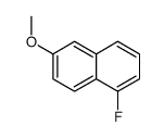 Naphthalene, 1-fluoro-6-methoxy- (9CI)结构式