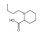 1-丁基哌啶-2-羧酸结构式