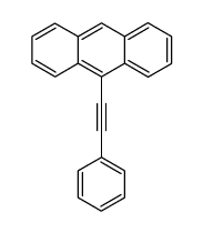 1-(9'-anthracenyl)-2-phenylethyne Structure