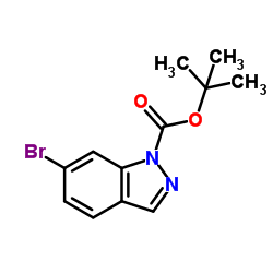 tert-Butyl 6-bromo-1H-indazole-1-carboxylate picture