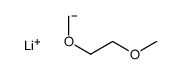 lithium,1-methanidyloxy-2-methoxyethane Structure