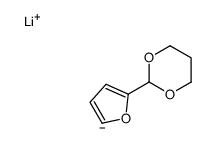 lithium,2-(2H-furan-2-id-5-yl)-1,3-dioxane结构式