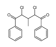 2,4-dichloro-3-methyl-1,5-diphenylpentane-1,5-dione结构式