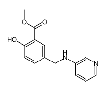 methyl 2-hydroxy-5-[(pyridin-3-ylamino)methyl]benzoate Structure