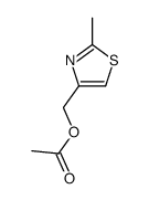 4-Thiazolemethanol,2-methyl-,acetate(ester)(7CI,9CI) Structure