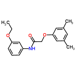 2-(3,5-Dimethylphenoxy)-N-(3-ethoxyphenyl)acetamide Structure