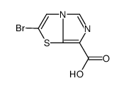 2-溴咪唑并[5,1-b]噻唑-7-羧酸结构式
