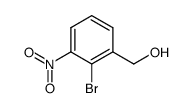 (2-Bromo-3-nitrophenyl)methanol Structure
