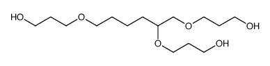 .alpha.,.alpha.',.alpha.''-1,2,6-hexanetriyltris[.omega.-hydroxy-Poly[oxy(methyl-1,2-ethanediyl)] Structure