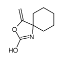 4-methylidene-3-oxa-1-azaspiro[4.5]decan-2-one结构式