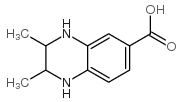 2,3-二甲基-1,2,3,4-四氢喹噁啉-6-羧酸结构式