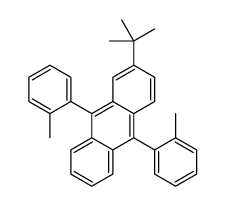 2-tert-butyl-9,10-bis(2-methylphenyl)anthracene结构式