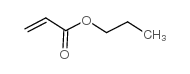 2-Propenoic acid,propyl ester Structure