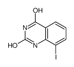 8-碘喹唑啉-2,4(1H,3H)-二酮结构式