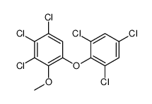 1,2,3-trichloro-4-methoxy-5-(2,4,6-trichlorophenoxy)benzene Structure