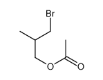 (3-bromo-2-methyl-propyl) acetate结构式