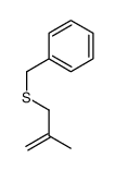 2-Methyl-3-(benzylthio)-1-propene Structure