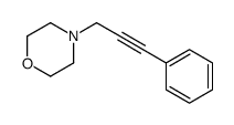 4-(3-phenylprop-2-ynyl)morpholine Structure