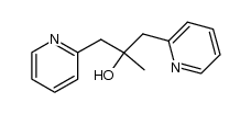2-methyl-1,3-di-pyridin-2-yl-propan-2-ol Structure