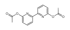 6,6'-diacetoxy-2,2'-bipyridine Structure