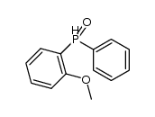 (2-methoxyphenyl)(phenyl)phosphine oxide Structure