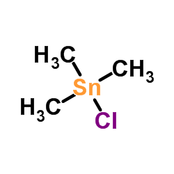 Trimethyltin chloride Structure