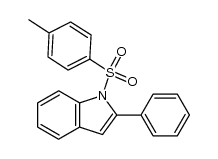 N-tosyl-2-phenylindole Structure