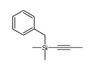 benzyl-dimethyl-prop-1-ynylsilane Structure