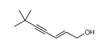 6,6-dimethylhept-2-en-4-yn-1-ol Structure
