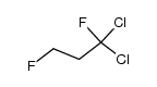 1,1-dichloro-1,3-difluoropropane Structure