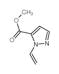 1H-Pyrazole-5-carboxylicacid,1-ethenyl-,methylester(9CI) structure