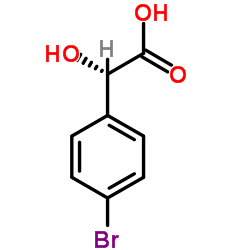 (2S)-2-(4-Bromophenyl)-2-hydroxyacetic acid >99ee结构式