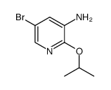 5-溴-2-异丙氧基吡啶-3-胺结构式