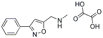 (3-苯基-异噁唑-5-甲基)-胺草酸甲酯结构式