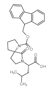 Fmoc-(S,S)-[脯氨酸]-螺内酰胺结构式