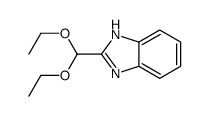 2-(Diethoxymethyl)-1H-benzimidazole结构式