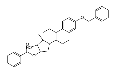 3-O-苄基-16-O-苯甲酰基16-庚三醇结构式