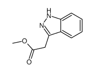 1H-Indazole-3-acetic acid, Methyl ester Structure