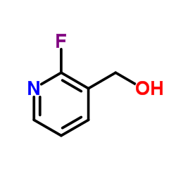 2-氟-3-(羟甲基)吡啶结构式