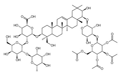 大豆皂苷Ac结构式