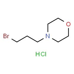 4-(3-bromopropyl)morpholine hydrochloride Structure
