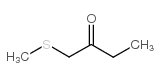 1-甲硫基-2-丁酮结构式