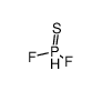 difluorophosphine sulfide Structure