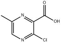 3-Chloro-6-methylpyrazine-2-carboxylic acid Structure