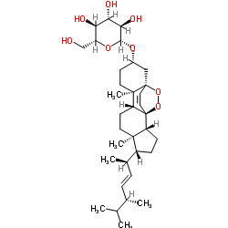 Ergosterol peroxide glucoside structure