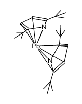 2,2',5,5'-tetra-tert-butyl-1,1'-diazaplumbocene Structure