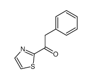 2-Phenyl-1-thiazol-2-yl-ethanone Structure