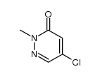 5-氯-2-甲基哒嗪-3(2H)-酮结构式